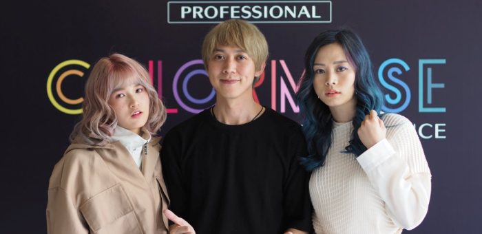 One Piece Hair Studio Participated at the Launching of Shiseido Colormuse