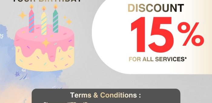 Birthday Treats – Disc. 15%