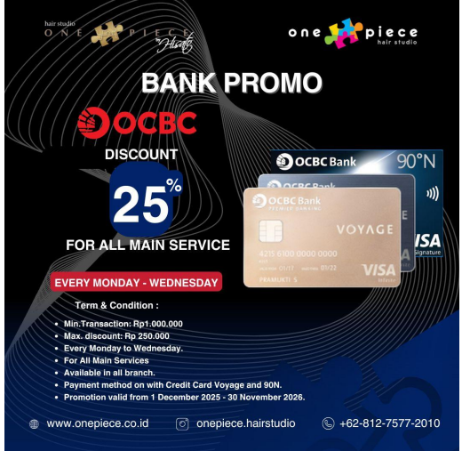 Diskon 25 OCBC Credit Card